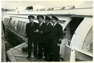«Метеор-69». Команда (1971 г.). Фотография из фондов Музея морского флота