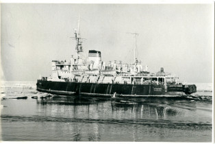 Ледокол «Красин». Фотография 1960-1970-х гг. из собрания Музея морского флота