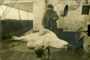 Капитан ледореза «Федор Литке» К.А. Дублицкий. Фотография 1929 г. Собрание Музея морского флота