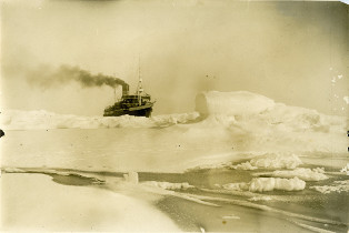 Ледорез «Федор Литке». Фотография 1929 г. Собрание Музея морского флота