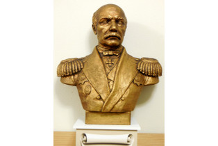 Бюст «Адмирал Г.И. Невельской». Скульптор А.Н. Бокий. 2003 г. Собрание Музея морского флота