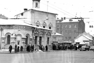 Фрагмент улицы Сретенка. 1960 г.